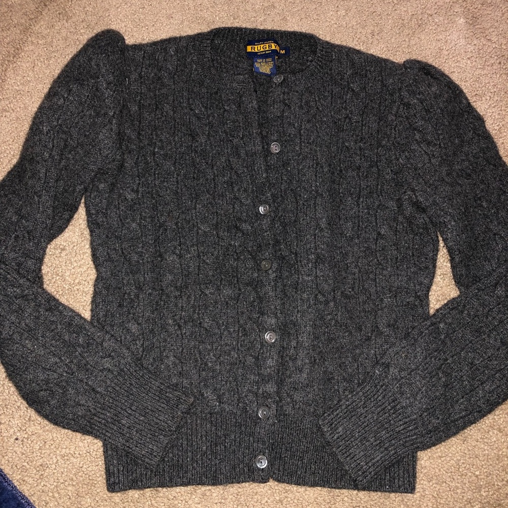 Ralph Lauren Rugby Kids Sweater SZ M CLEARANCE